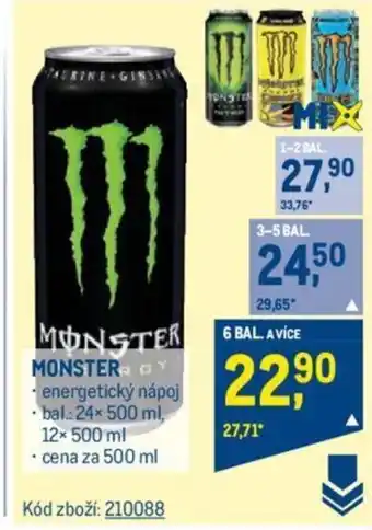 Makro MONSTER nabídka