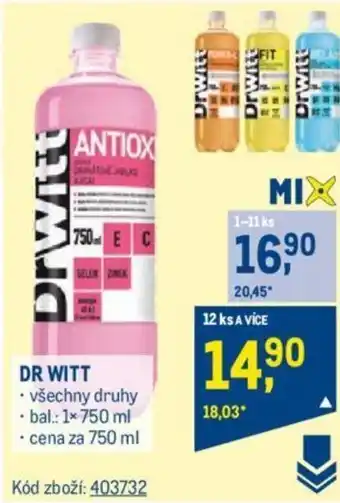Makro DR WITT nabídka