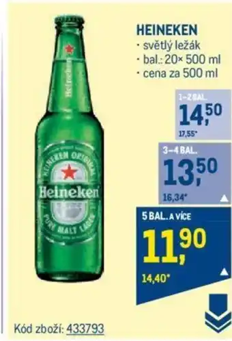 Makro HEINEKEN nabídka