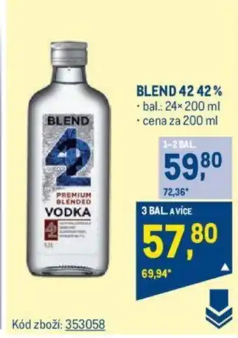 Makro BLEND 42 42% nabídka