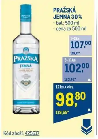 Makro PRAŽSKÁ JEMNÁ 30% nabídka