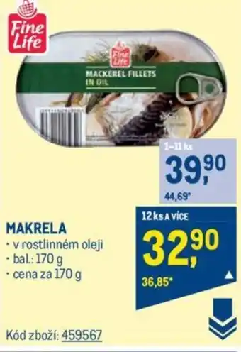 Makro MAKRELA nabídka