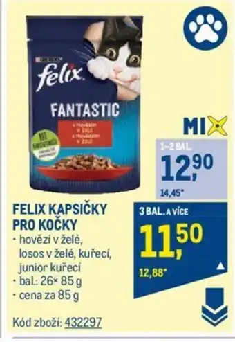 Makro FELIX KAPSIČKY PRO KOČKY nabídka