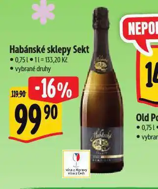 Albert Habánské sklepy sekt nabídka