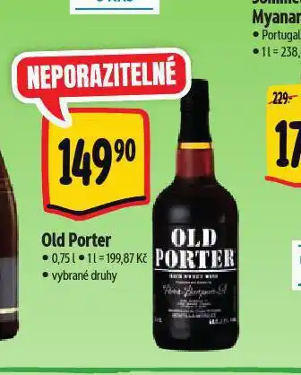 Albert Old porter nabídka