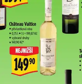 Albert Chateau valtice nabídka