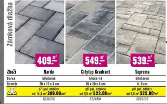 Hornbach Zámková dlažba nabídka