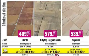 Hornbach Zámková dlažba nabídka