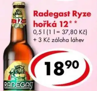 CBA Radegast Ryze hořká 12** 0,5L nabídka