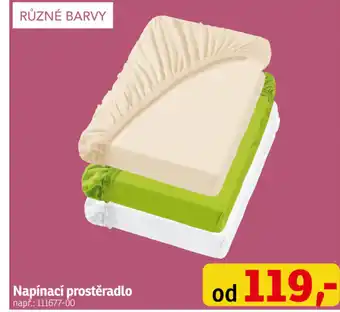 Napínací prostěradlo