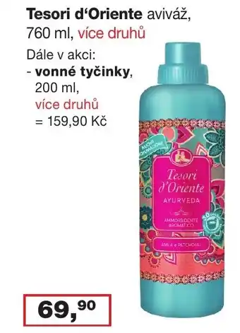 Ráj drogerie Tesori d'Oriente aviváž, 760 ml nabídka
