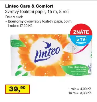 Ráj drogerie Linteo Care & Comfort nabídka