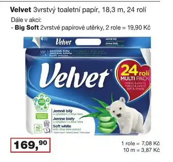 Ráj drogerie Velvet nabídka