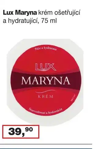 Ráj drogerie Lux Maryna krém ošetřující a hydratující, 75 ml nabídka