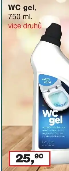 Ráj drogerie LAVON WC gel 750 ml nabídka