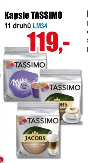 EVA Kapsle TASSIMO nabídka