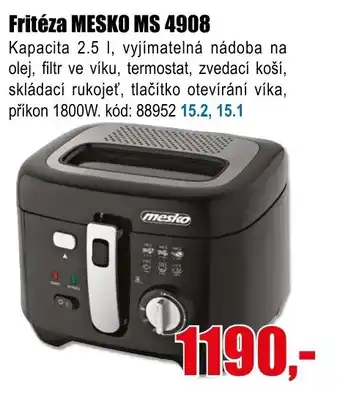 Fritéza MESKO MS 4908