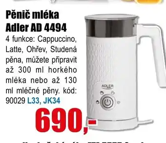 EVA Pěnič mléka Adler AD 4494 nabídka