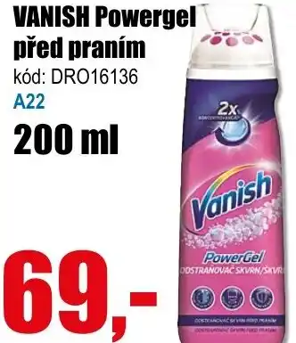 EVA VANISH Powergel před praním nabídka