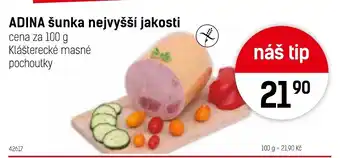 Konzum ADINA šunka nejvyšší jakosti nabídka