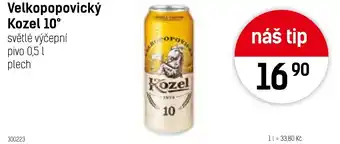 Konzum Velkopopovický Kozel 10° nabídka