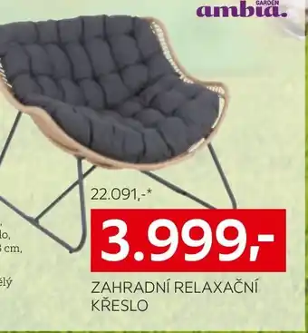 XXXLutz ZAHRADNÍ RELAXAČNÍ KŘESLO nabídka