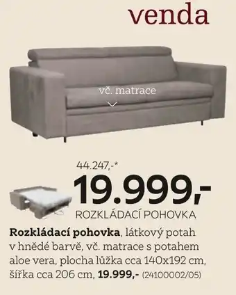 XXXLutz ROZKLÁDACÍ POHOVKA nabídka