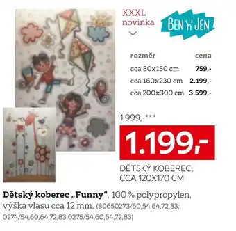 XXXLutz DĚTSKÝ KOBEREC, CCA 120X170 CM nabídka