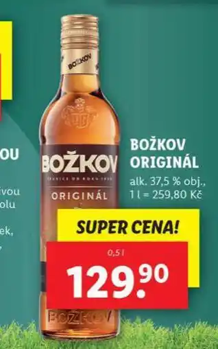 Lidl Božkov originál nabídka