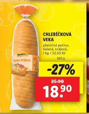Lidl Chlebíčková veka nabídka