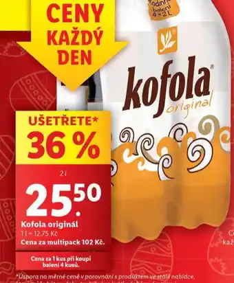 Lidl Kofola nabídka