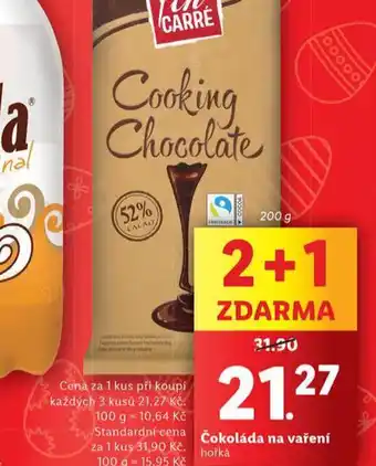 Čokoláda na vaření