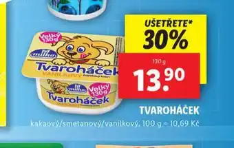 Lidl Tvaroháček nabídka