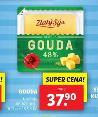 Lidl Gouda nabídka