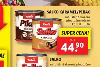 Lidl Salko karamel nabídka