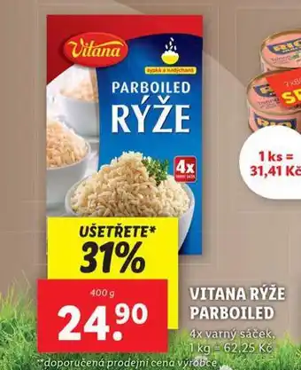 Lidl Vitana rýže nabídka