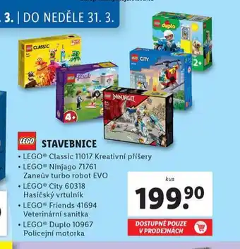 Lidl Stavebnice lego nabídka