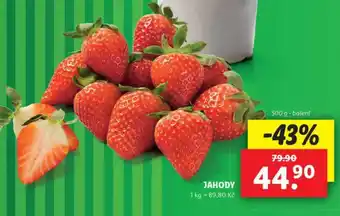 Lidl Jahody nabídka