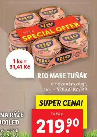 Lidl Rio mare tuňák nabídka