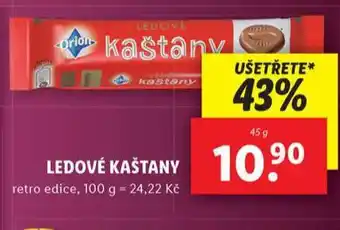 Lidl Ledové kaštany nabídka
