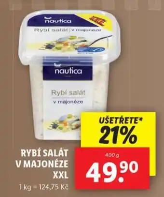 Lidl Rybí salát v majonéze nabídka