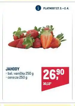 Makro Jahody nabídka
