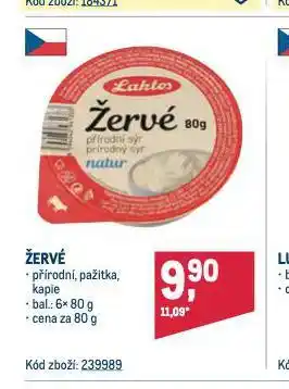 Makro Žervé nabídka