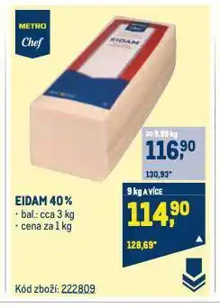 Makro Eidam 40% nabídka