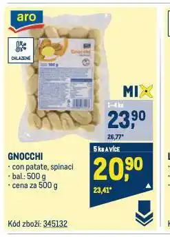 Makro Gnocchi nabídka