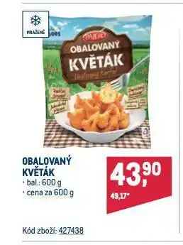 Makro Obalovaný květák nabídka