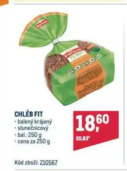 Makro Chléb fit nabídka