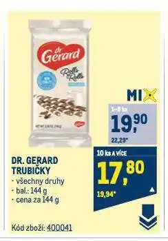 Makro Dr. gerard trubičky nabídka