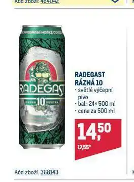 Makro Pivo radegast nabídka
