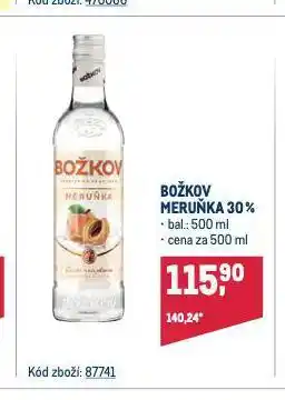 Makro Božkov meruňka nabídka